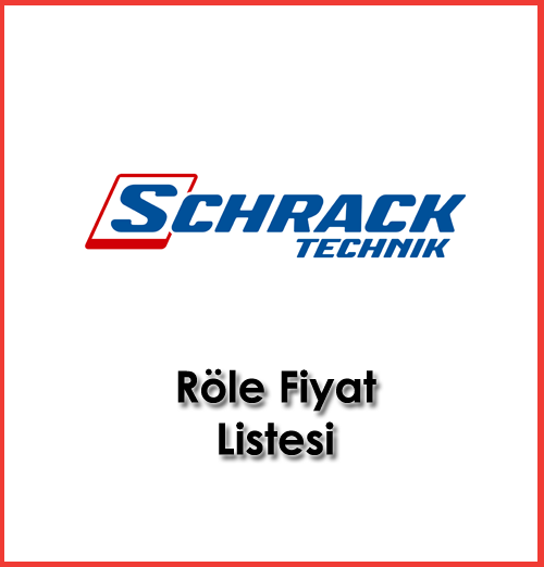 Schrack Technik Fiyat Listesi
